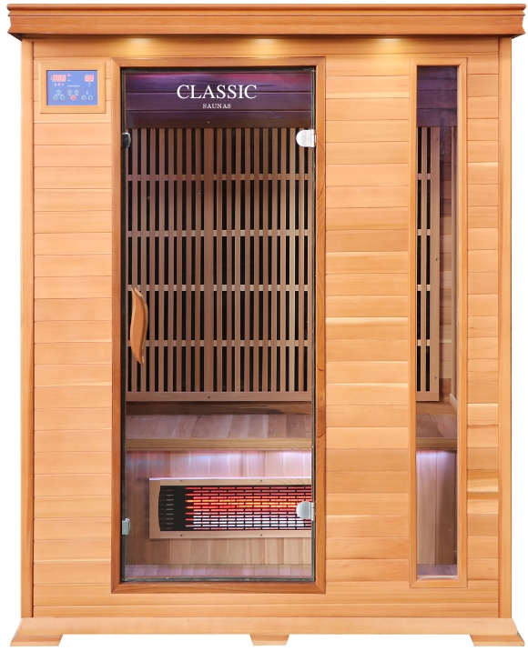 Classic 3-person Cedar Sauna Classic 3-person FAR Infrared Sauna