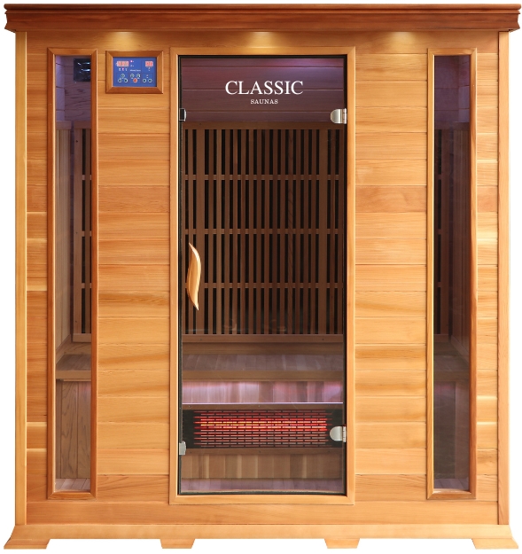 Classic 4-person Cedar Sauna Classic 4-person FAR Infrared Sauna