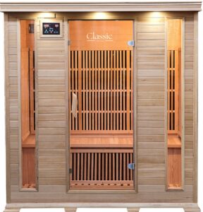 4 person Classic Hemlock Sauna