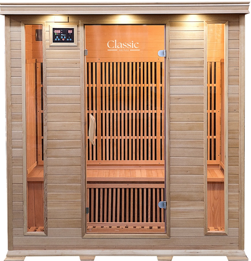 4 person Classic Hemlock Sauna
