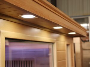 Infrared Sauna 3p Classic Lighting