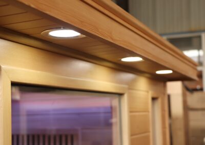 Infrared Sauna 3p Classic Lighting