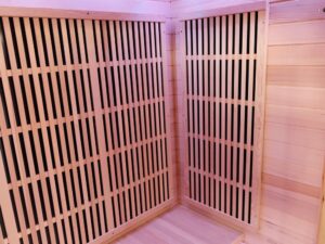 Infrared Sauna 3p Hemlock heater panels