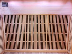  4 person Infrared Sauna back panel