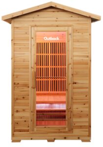 2p Outback Infrared Sauna cropped
