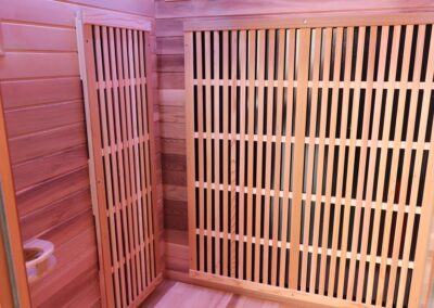 2p Wise Cedar FAR infrared heaters