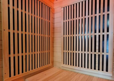 1-p Prime Far Infrared heaters left side