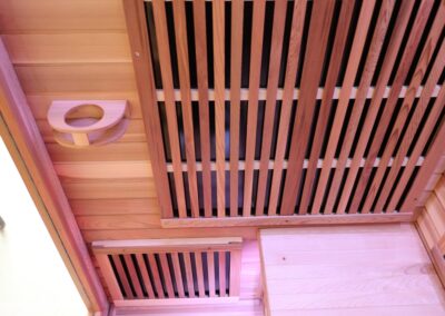 2p Prime Cedar Infrared heaters
