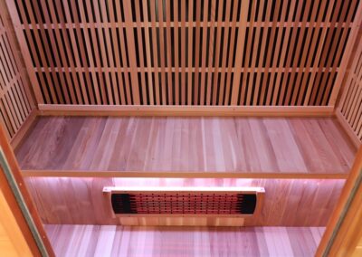4 person Classic Cedar Infrared Sauna NIR and FIR heaters