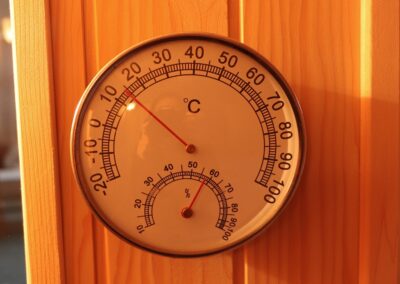 Sauna Temperature gauge 3p