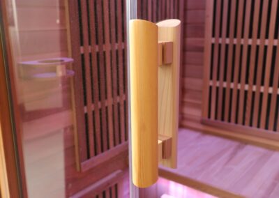 2-p Prime Cedar glass door