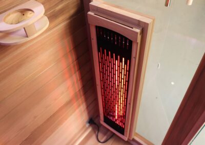4p Wise Cedar front heater