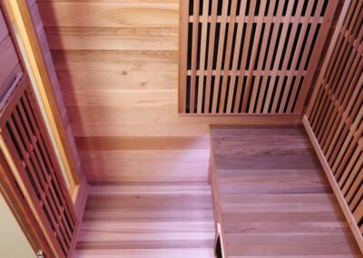 4p classic Cedar sauna FAR infrared heaters