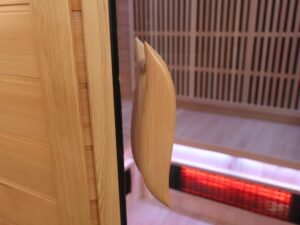 Classic Infrared Sauna Glass door