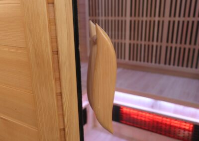 Classic Infrared Sauna Glass door