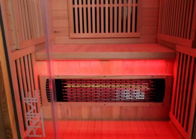 1-p Prime Infrared Sauna Near and Far heaters