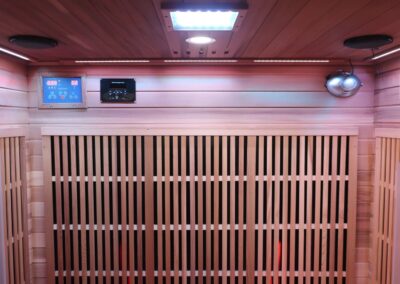 3-p Wise Cedar Infrared Ceiling and back panel