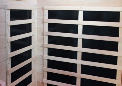 1-person Black sauna