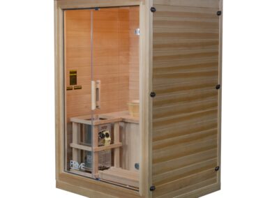 1 person Traditional Prime Sauna outside pic