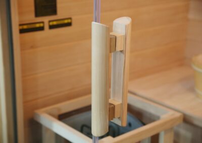 1 person Traditional Prime Sauna stove and window