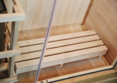 Prime 1 person Sauna inside floor pic