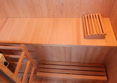 2-P Traditional sauna inside