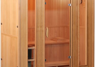 3-person Classic Sauna angle pic