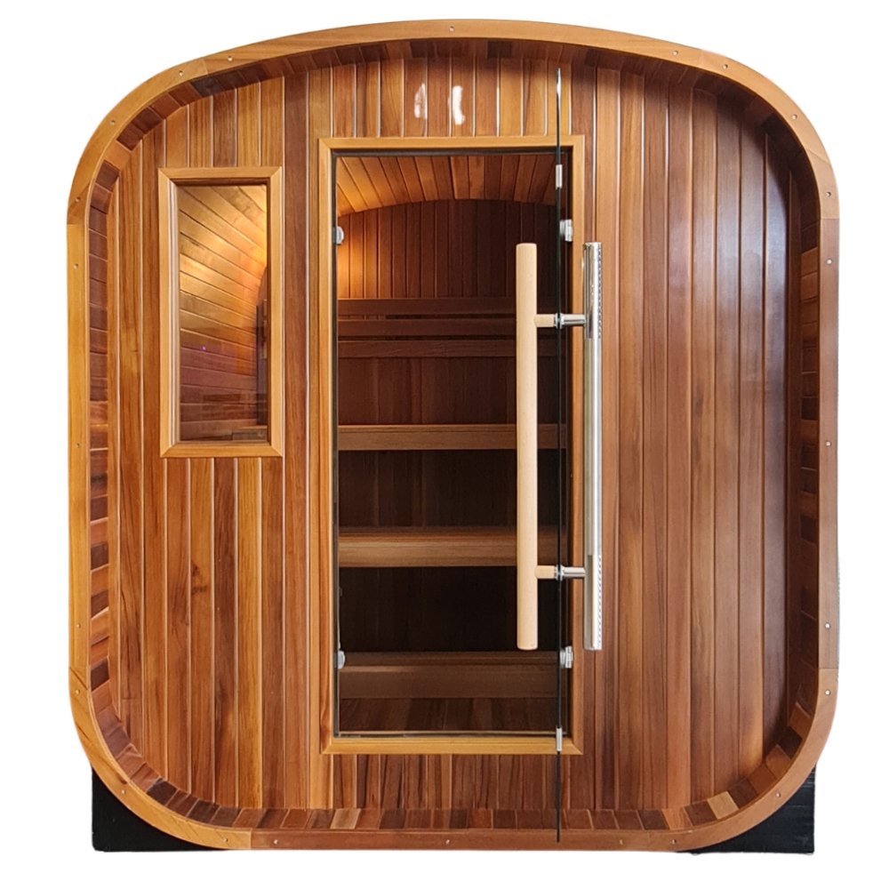 Cube Cedar Sauna