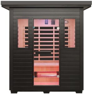 4 person Outdoor Infrared sauna by Outback Saunas web pic 4 person Outdoor Infrared sauna by Outback Saunas web pic