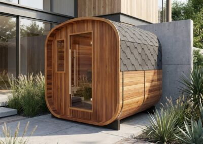 Cedar Cube Sauna